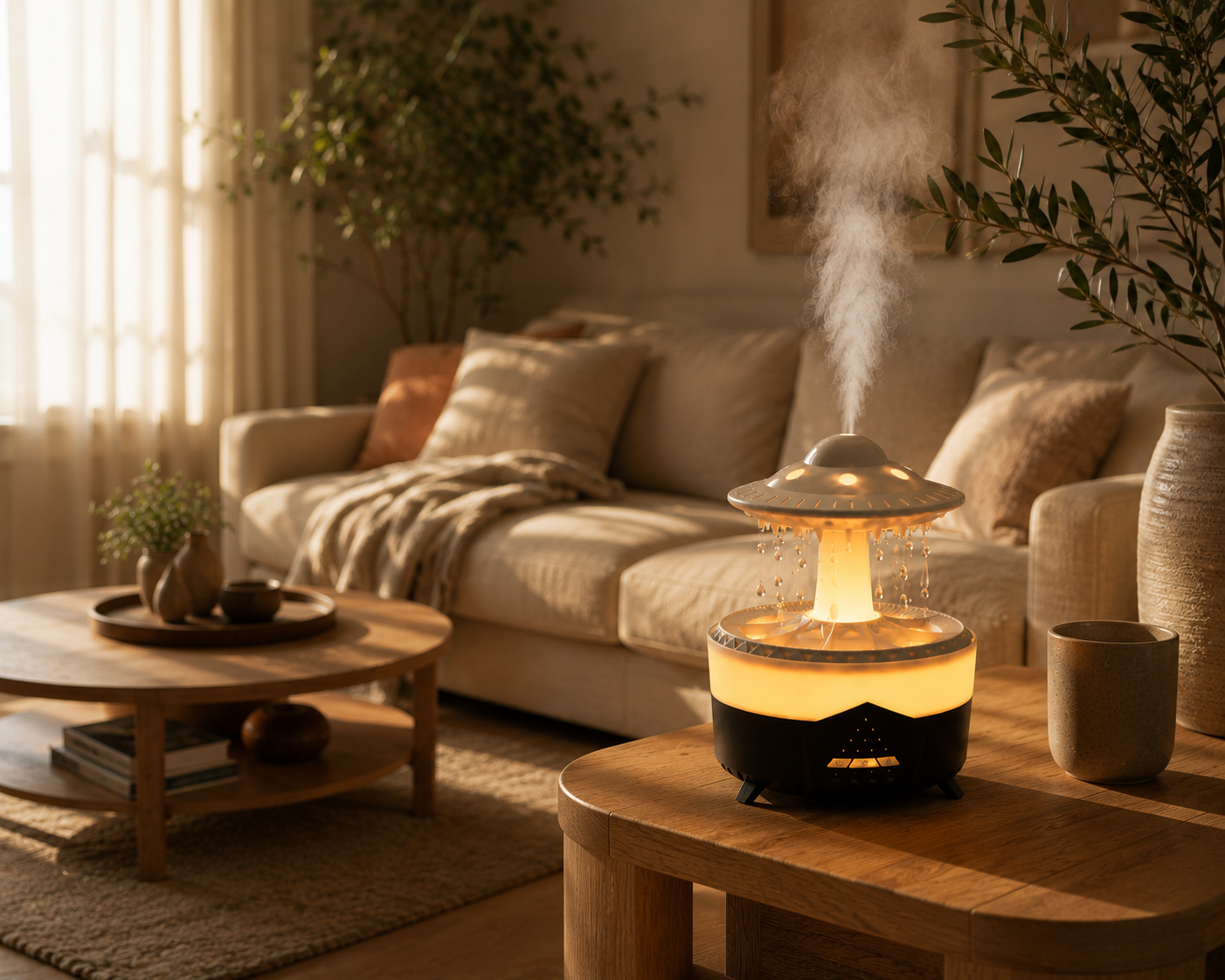Myco™ Humidificador Difusor de Aromas con Luz LED